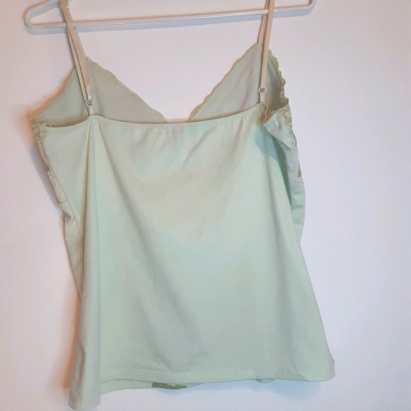 Le Chateau Floral Lace Sequinced Tank Top - Picture 2 of 5